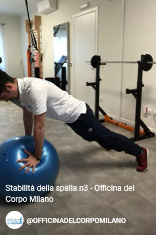 Stabilità della spalla n3 – Officina del Corpo Milano
